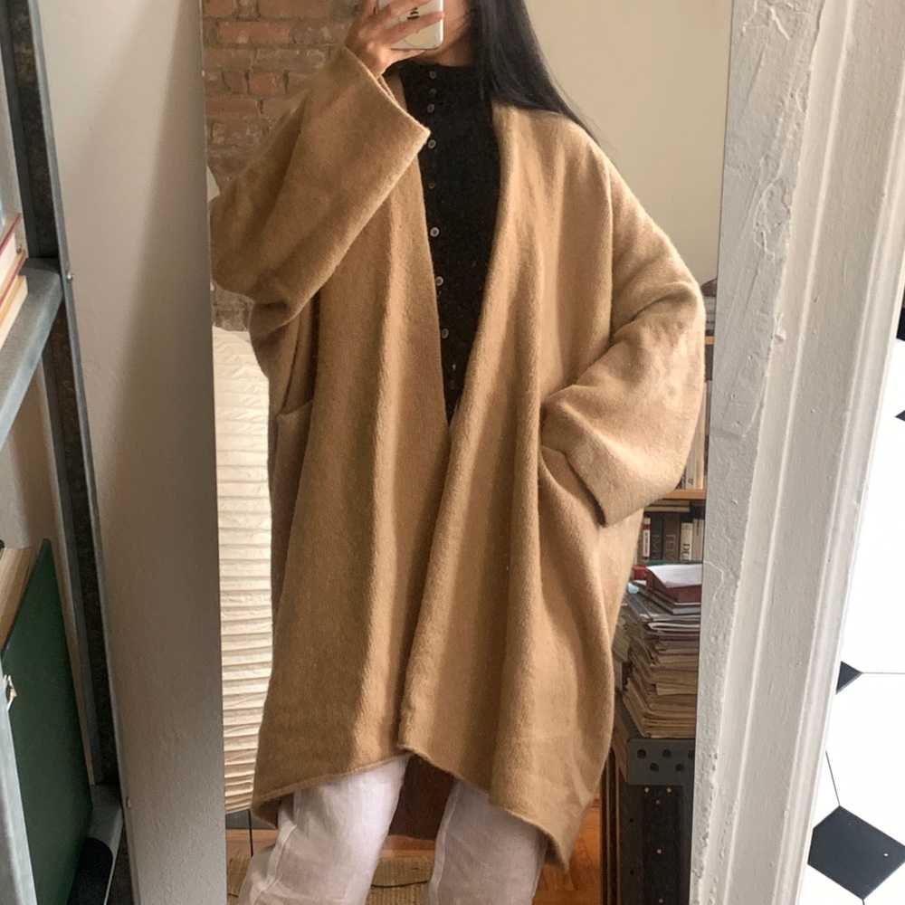 Lauren Manoogian Dolman Cashmere Open Cardigan - Picture 7 of 15